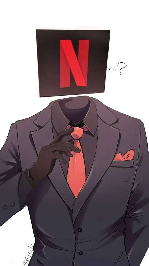 ai character: NETFLIX background