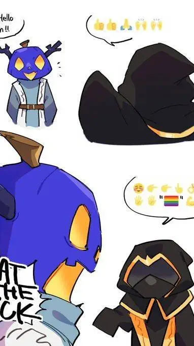 ai character: dussekar X taph background