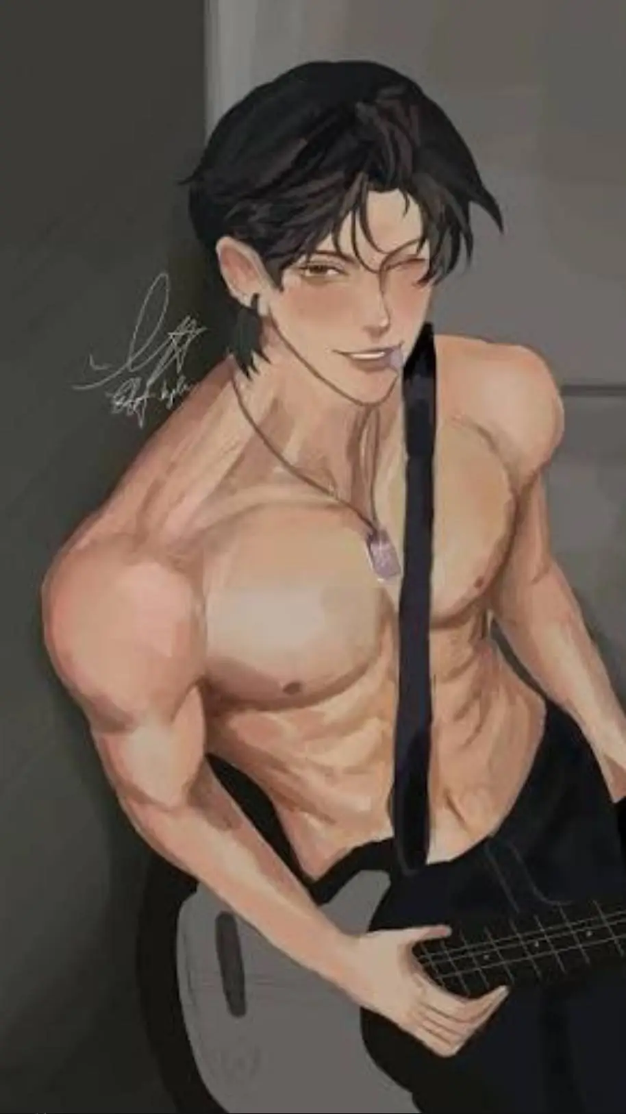 ai character: axel background
