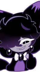 ai character: Black sapphire background