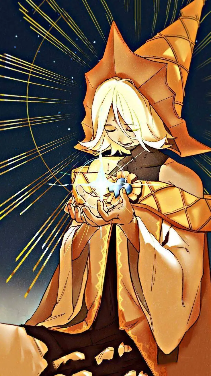 ai character: Pure vanilla cooki background