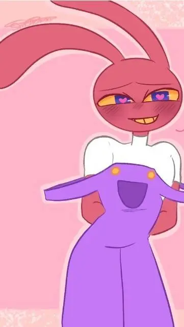 ai character: Jax x evil jax  background