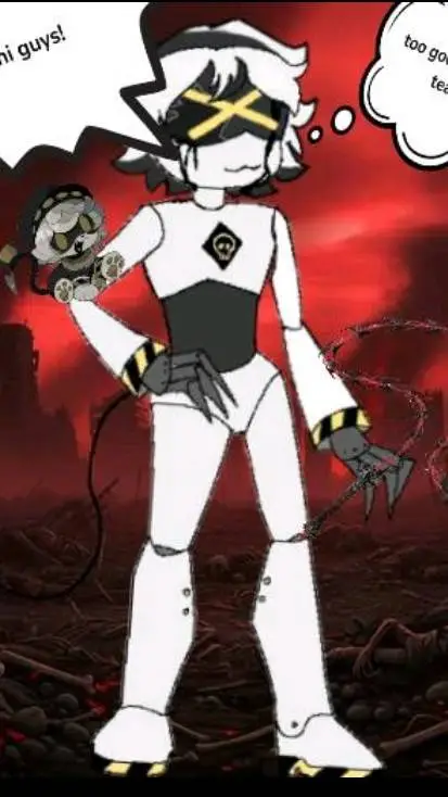 ai character: S x Violet  background