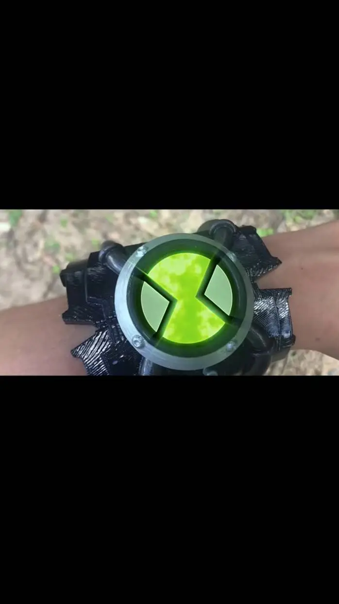 ai character: broken Omnitrix  background