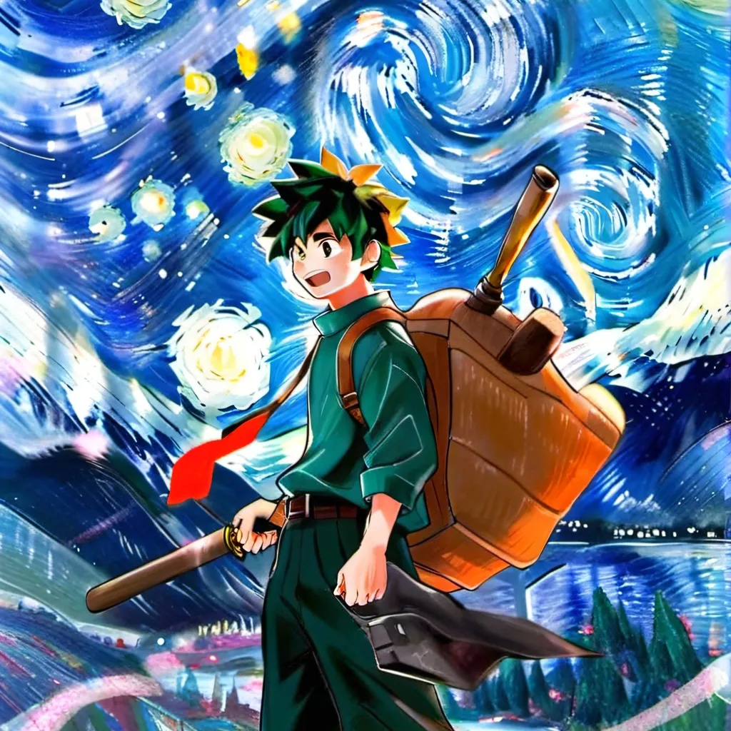 chat with ai character: VIGILANTE DEKU?!?!