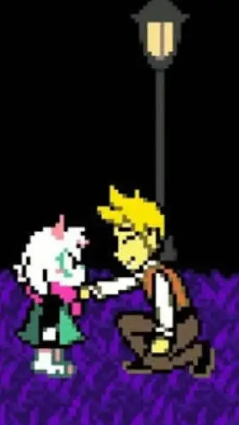 ai character: Ralsei's crash out background