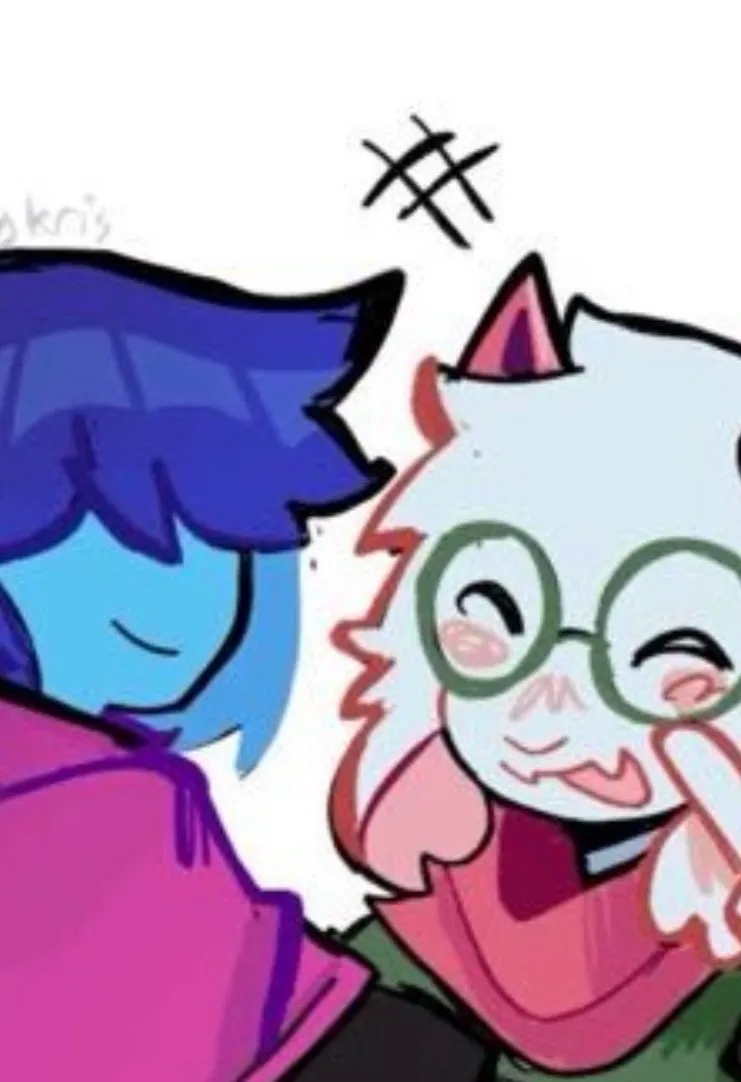 chat with ai character: Kris X Ralsei