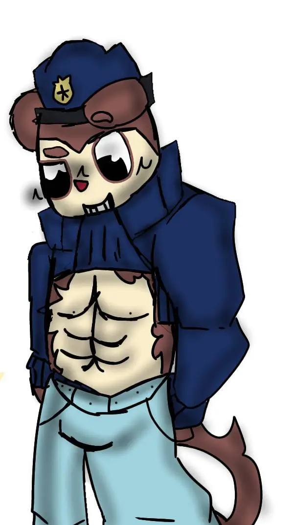 ai character: max police xd background