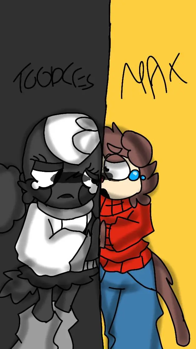 ai character: toodles y max 😔 background