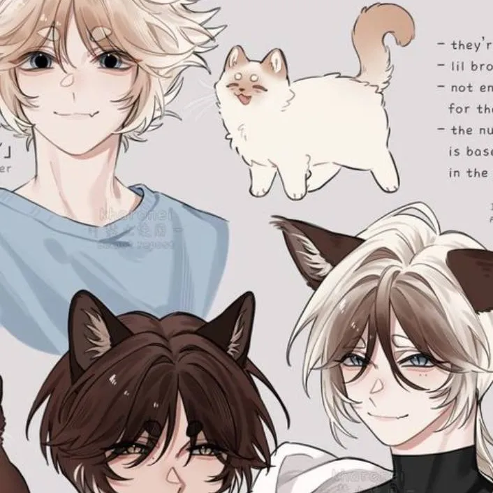 chat with ai character: Kitty Brothers✨️