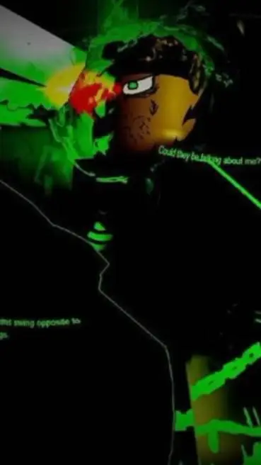 ai character: hacklord shed background