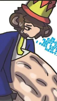 ai character: jandel eat sammy background