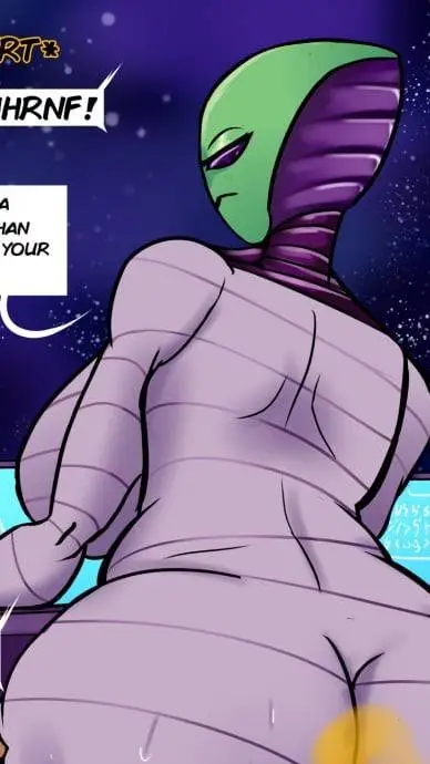 ai character: Zina The alien background