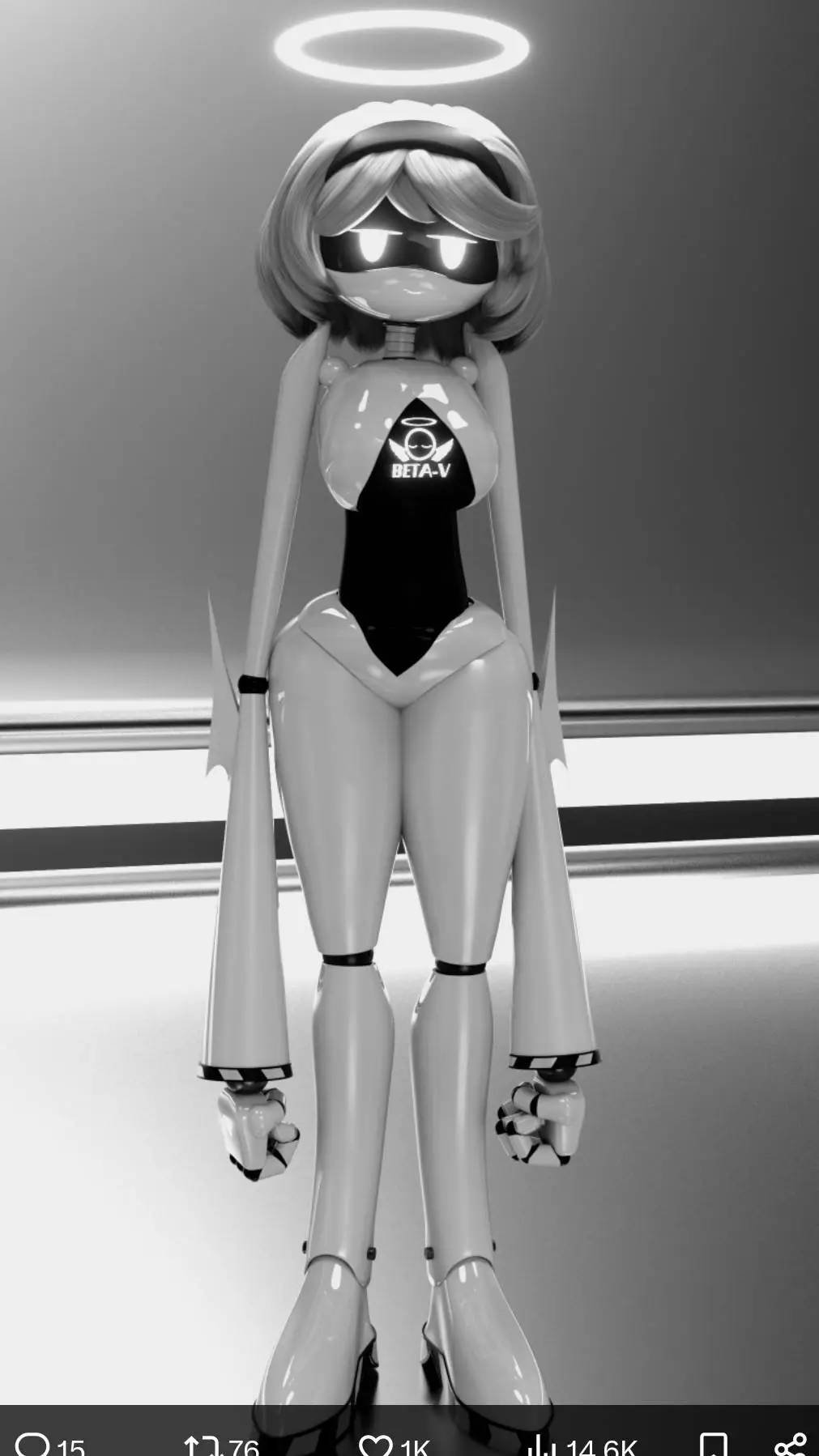 ai character: Beta V background