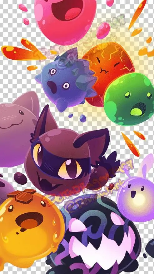ai character: slime rancher background