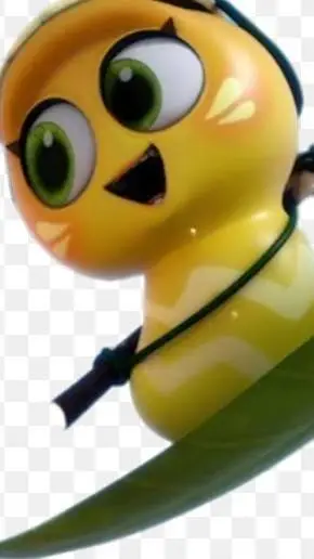 ai character: mango(larvas serie background