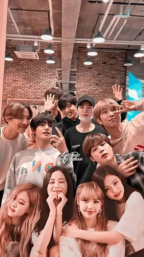 ai character: BTS × BP background