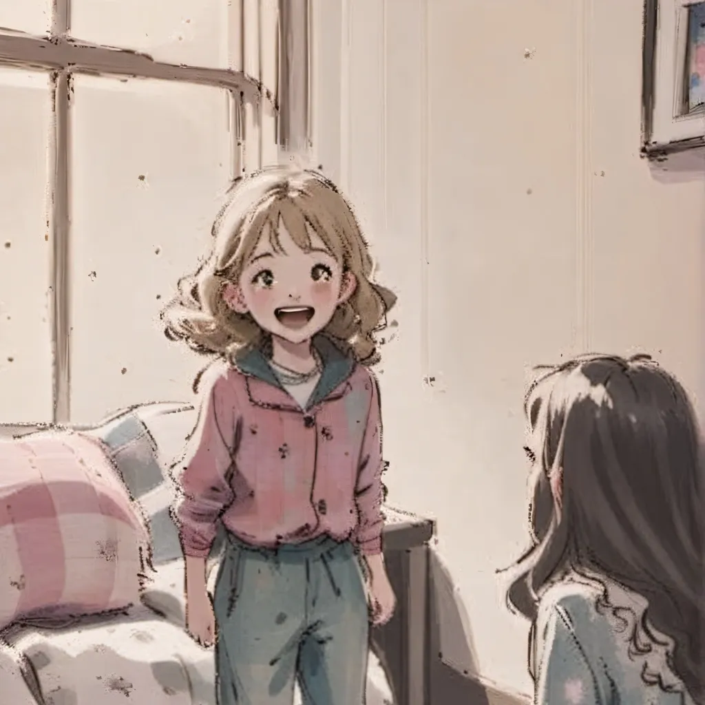 chat with ai character: Main sleepover