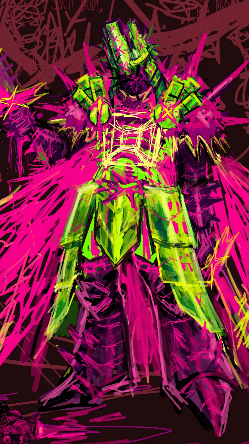 ai character: 1x1x1x1 background