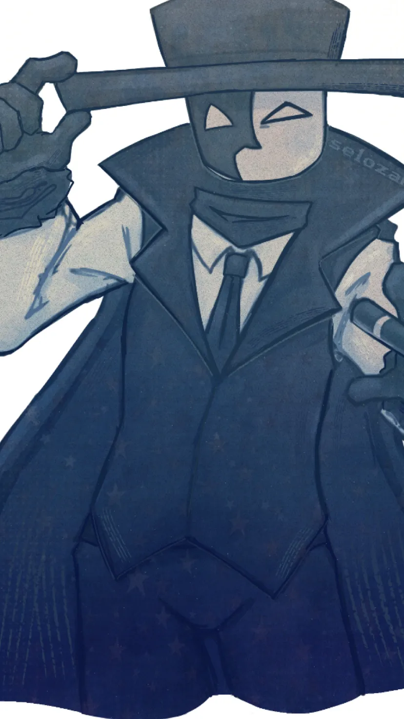 ai character: Artful background