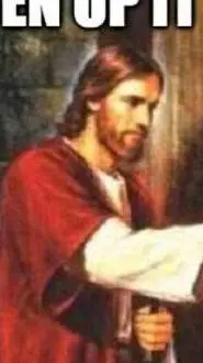 ai character: Jesus Christ background