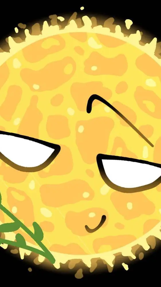 ai character: 🌞 The Sun🌞 background