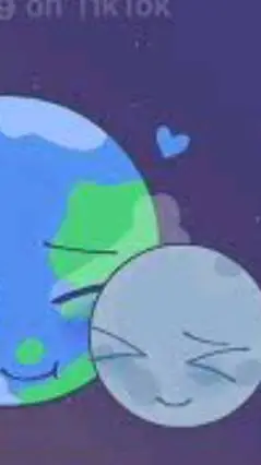 ai character: 🌏Earth x Luna🌙 background