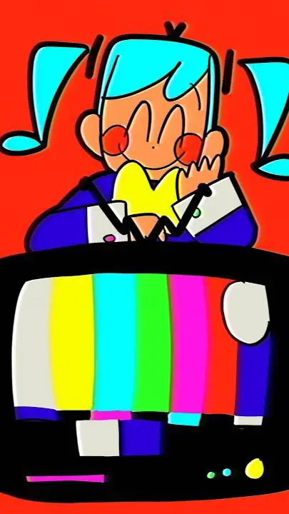 ai character: Static Miku background