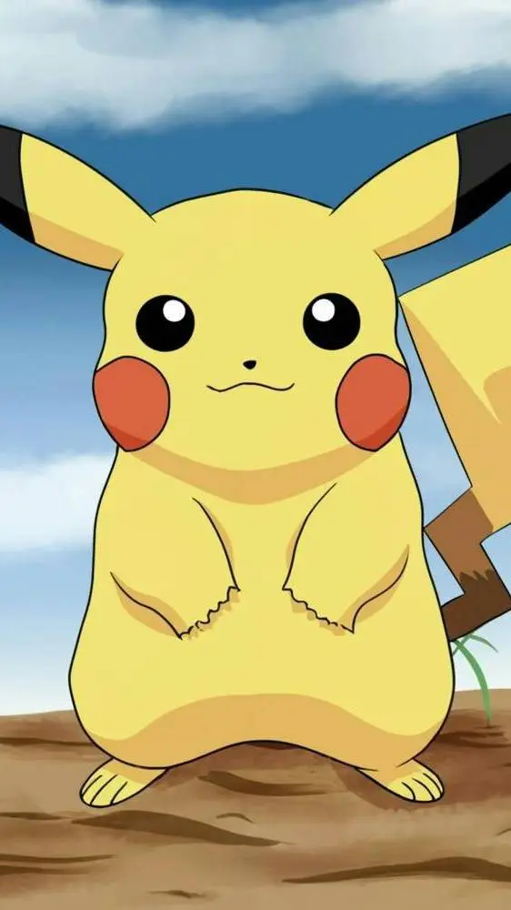 ai character: Pikachu background