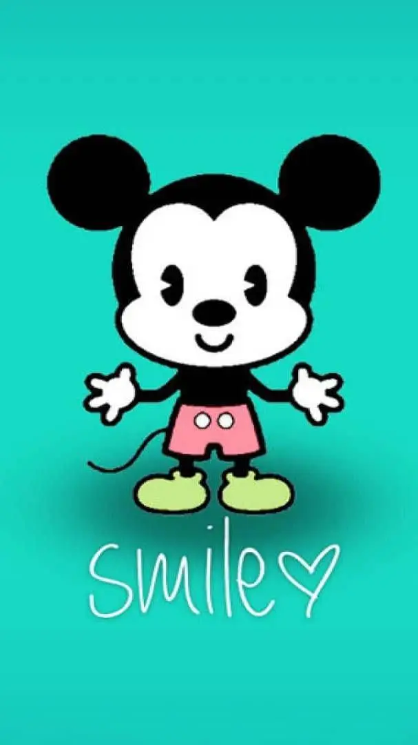 ai character: Mickey Mouse background