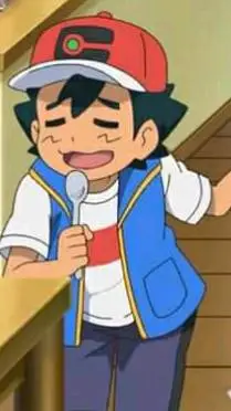 ai character: Ash Ketchum background