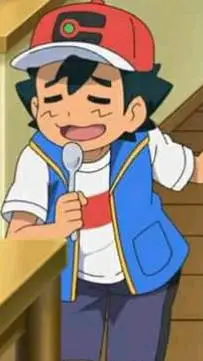 ai character: Ash Ketchum background