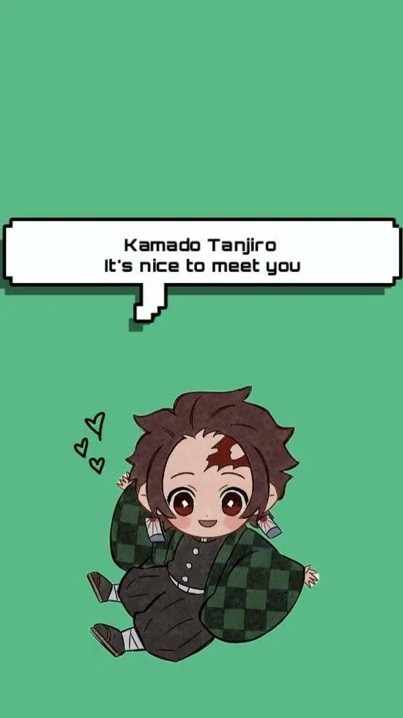 ai character: Tanjiro Kamado background