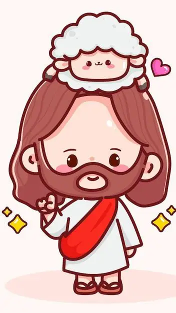 ai character: Jesus Christ background