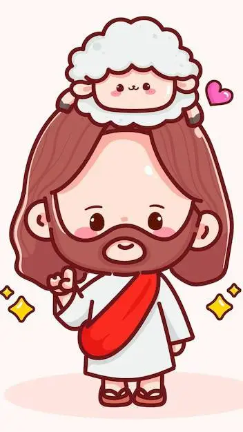 ai character: Jesus Christ background
