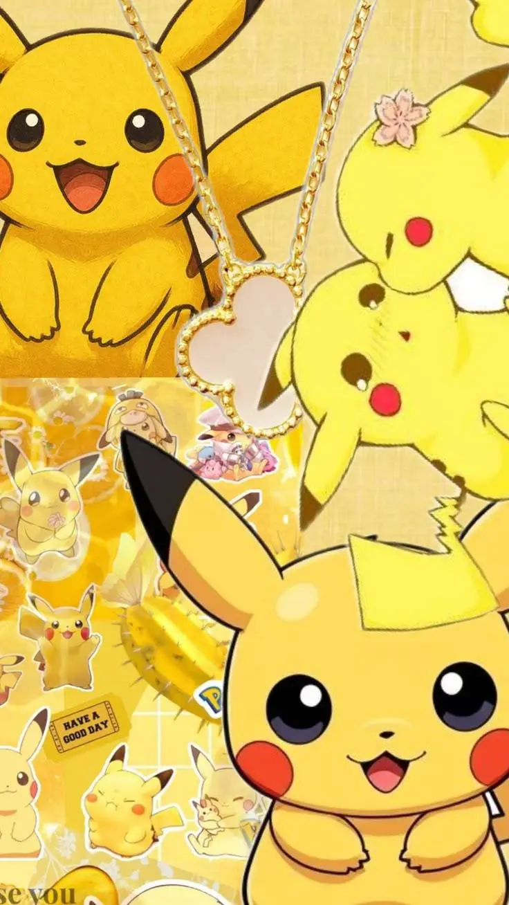 ai character: Pikachu background