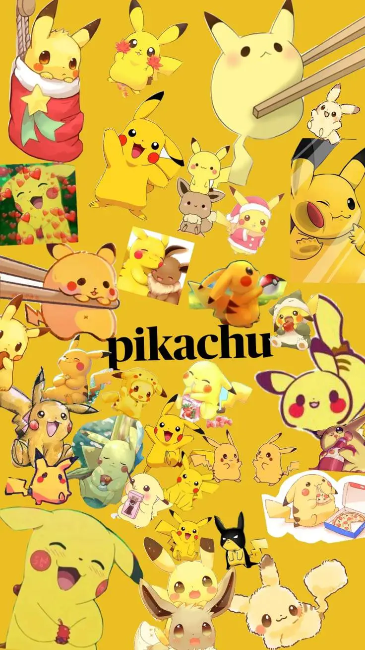 ai character: Pikachu background