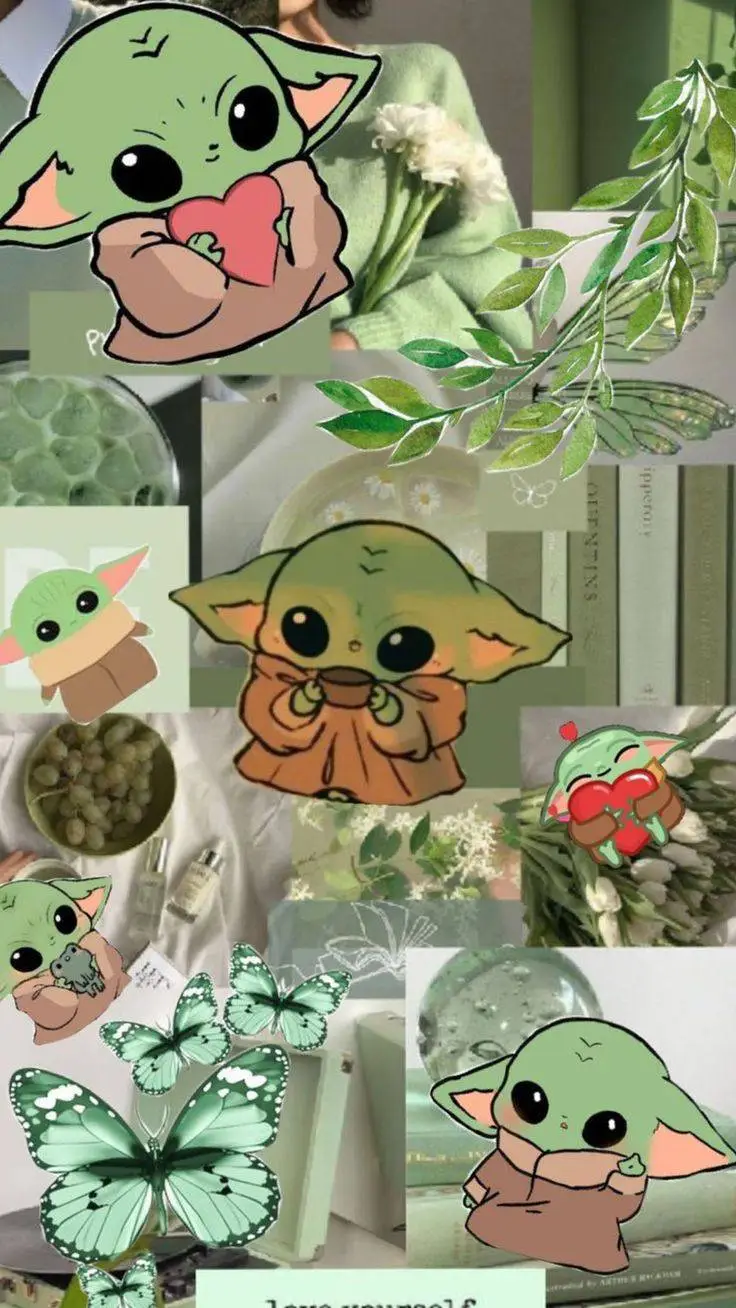 ai character: Grogu background