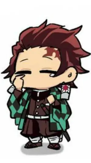 ai character: Tanjiro Kamado background
