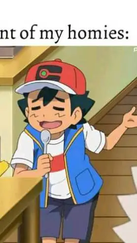 ai character: Ash Ketchum background