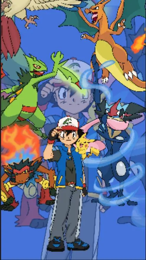 ai character: Pokémon background