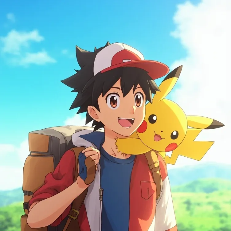 chat with ai character: Ash Ketchum