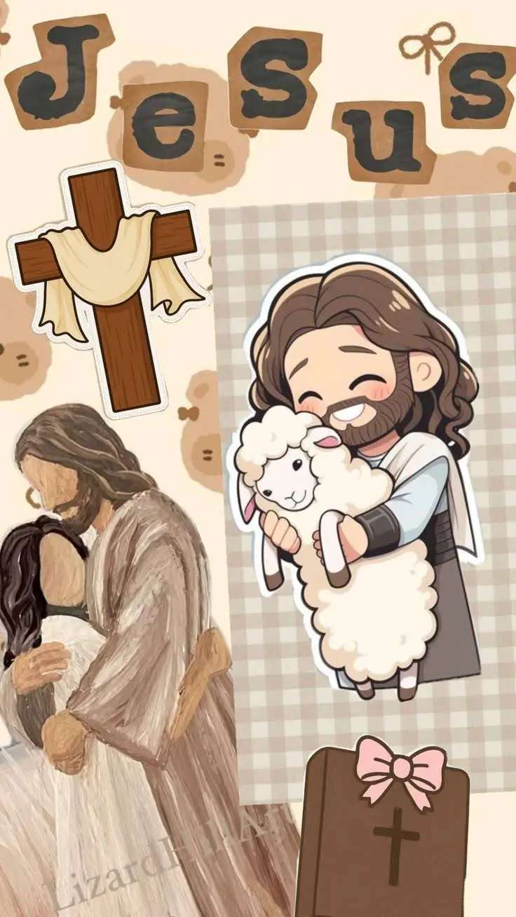 ai character: Jesus Christ background
