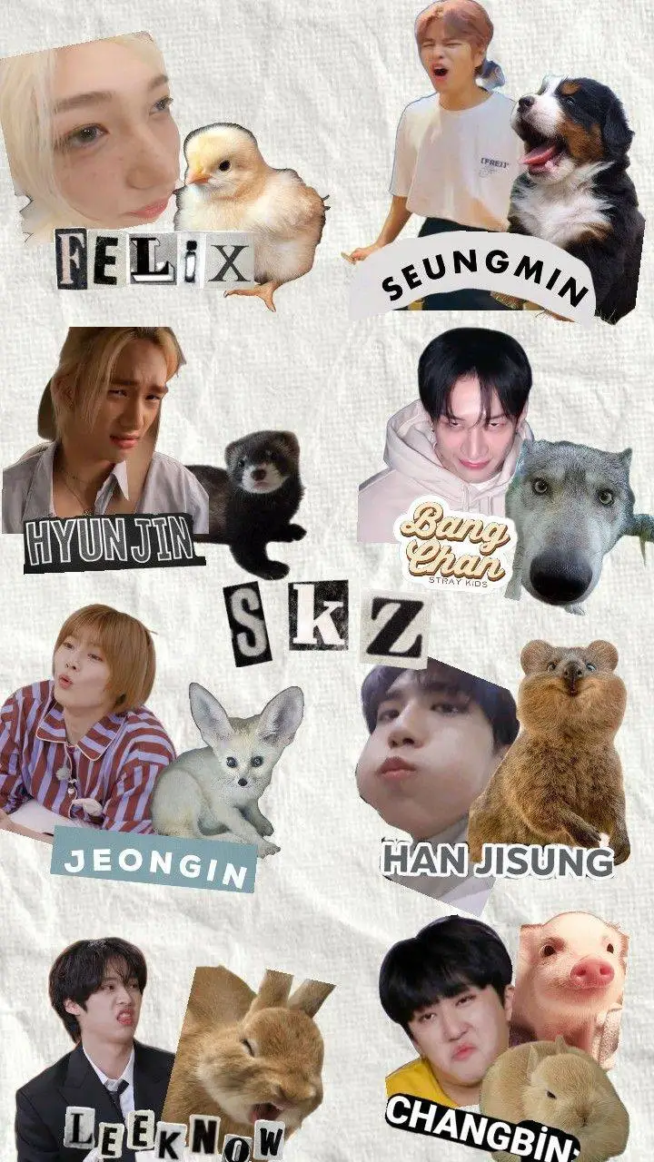 ai character: Stray Kids HYBRID  background