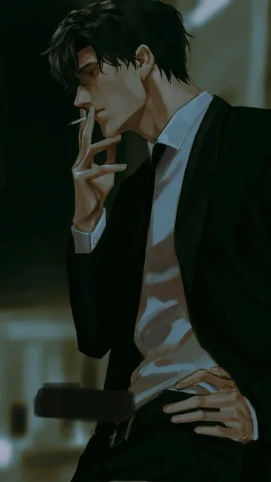 ai character: Grey Maroune background