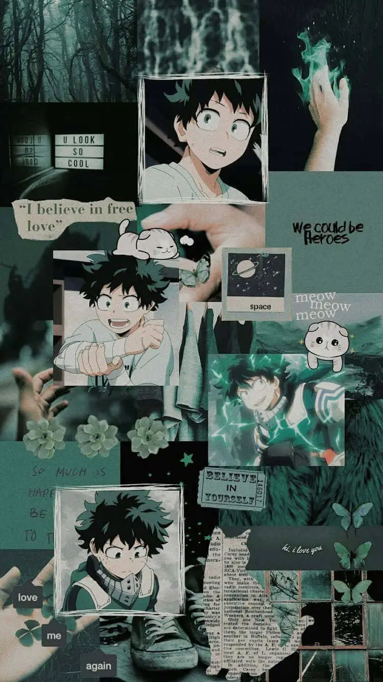 ai character: mha  background