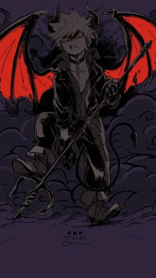 ai character: mha demon au background