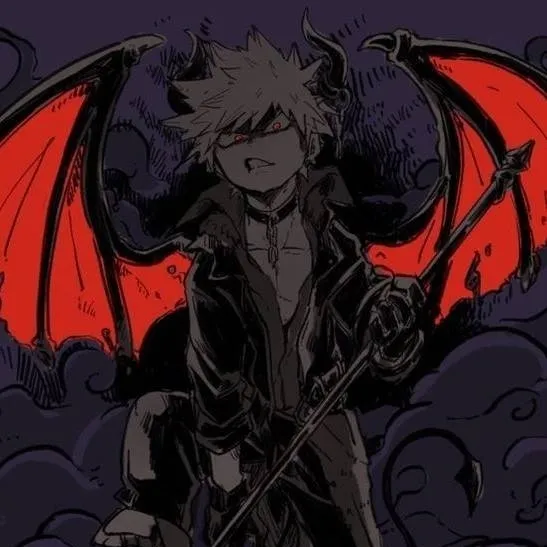 chat with ai character: mha demon au