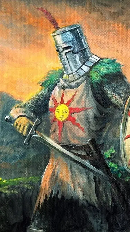 ai character: Solaire of Astora  background