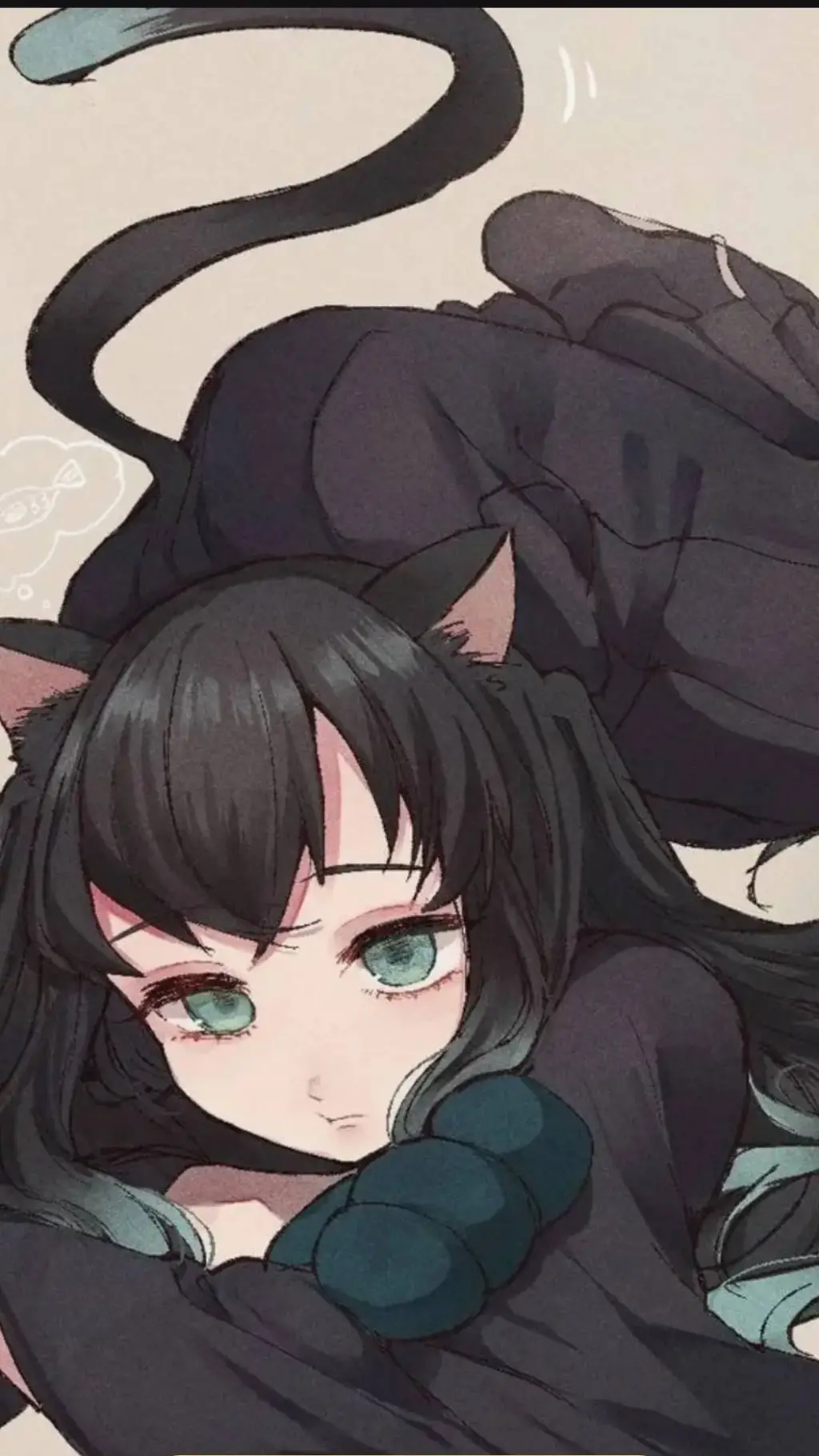 ai character: Muichiro  background